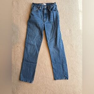 Abercrombie & Fitch The 90s Straight Ultra High Rise Size 25 / 0 R